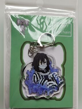 Demon Slayer Lguro Obanai Anime Acrylic Keychain